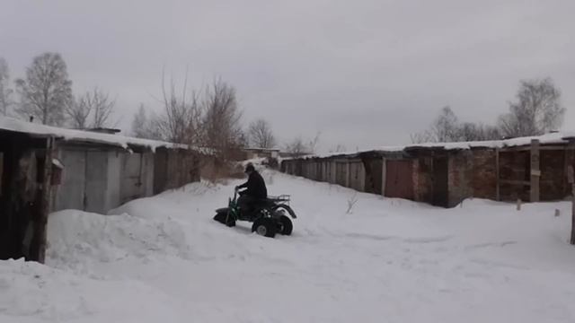 мотовездеход атаман мах трайк, первый тест-драйв смотреть онлайн