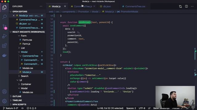 #13 - ReactJS para Iniciantes - Como implementar uma árvore de comentários com recursividade смотреть онлайн