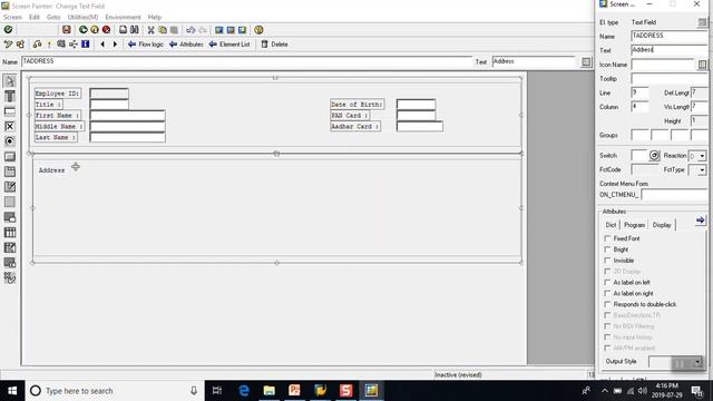 1 Table creation and screen designing in SAP ABAP Module Pool programming смотреть онлайн