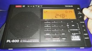 Tecsun PL-600, ручное сканирование ДВ, индор.