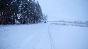 Кто настоящий внедорожник? Off-Road Нива против Land Rover Freelander 2, Volkswagen Tiguan по снегу