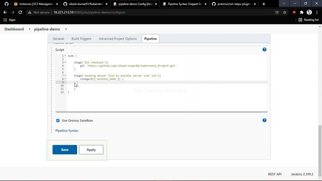 Complete Real-time DevOps Project | Transfer & Execute files on remote server using SshAgent -04 | смотреть онлайн