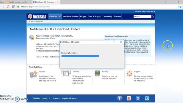 Instalando XAMPP , IDE NETBEANS смотреть онлайн