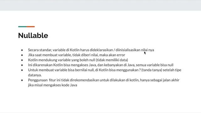 Belajar Kotlin Dasar - 7 Variable смотреть онлайн