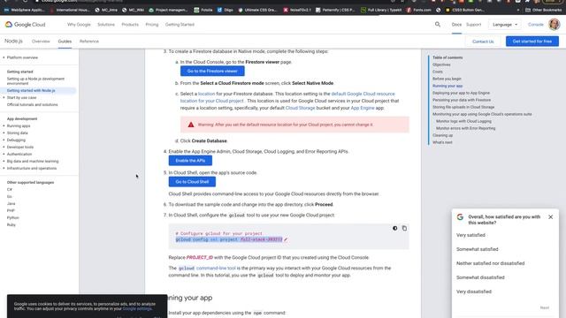 Node.js with Google Platform test application смотреть онлайн