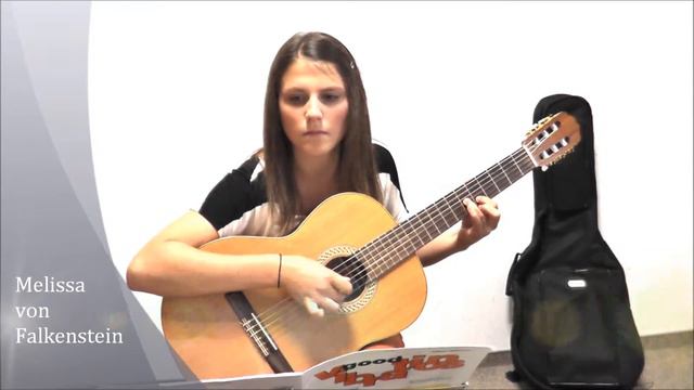 JUST A MOMENT aus "GOOD VIBRATIONS" Komp. Rainer Vollmannn für Gitarre / Scherenberg Verlag смотреть онлайн