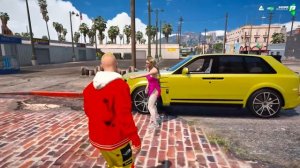 ТАКСИСТ НА РОЛЛС РОЙСЕ в ГТА 5 ОНЛАЙН! СКЛЕИЛ ДЕВУШКУ ОБЗОР МОДА GTA 5 MODS