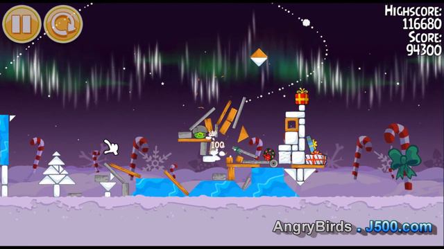 Angry Birds Seasons Winter wonderham 1-25 Walkthrough 3 stars Sterne Full HD смотреть онлайн