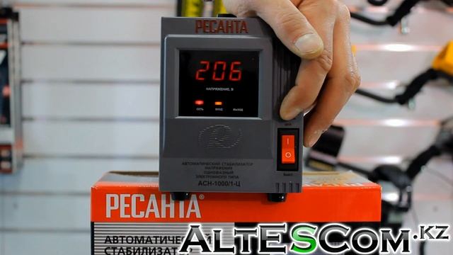 Стабилизатор напряжения РЕСАНТА АСН-1000/1-Ц (63/6/2) смотреть онлайн