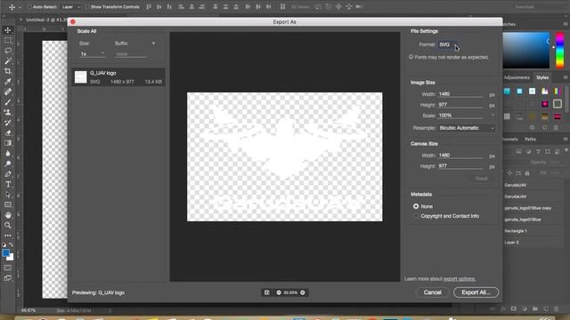How to export SVG file in Photoshop for web смотреть онлайн