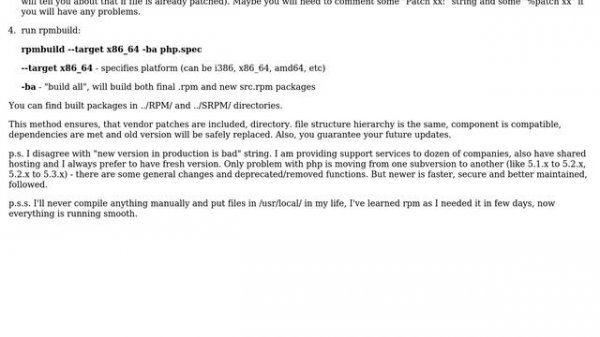 DevOps & SysAdmins: CentOS - PHP - Yum Install with Custom ./configure params (4 Solutions!!)