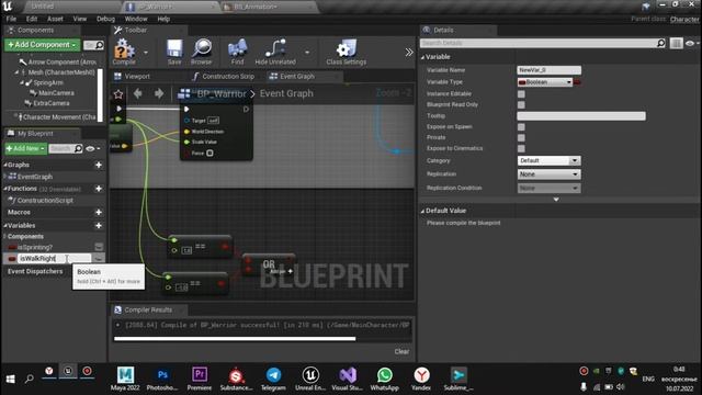 Как делать СТРЕЙФ в Unreal Engine - Создаем игру. Урок 6 смотреть онлайн