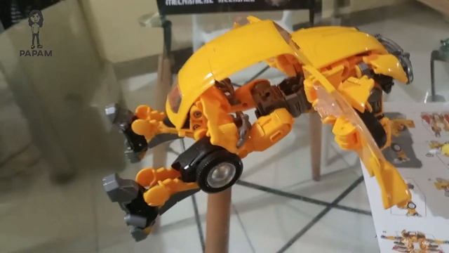 Bumblebee YS-03 VW Beetle Unboxing/How to transform into Beetle Car "TRANSFORMERS" Bumblebee movie смотреть онлайн