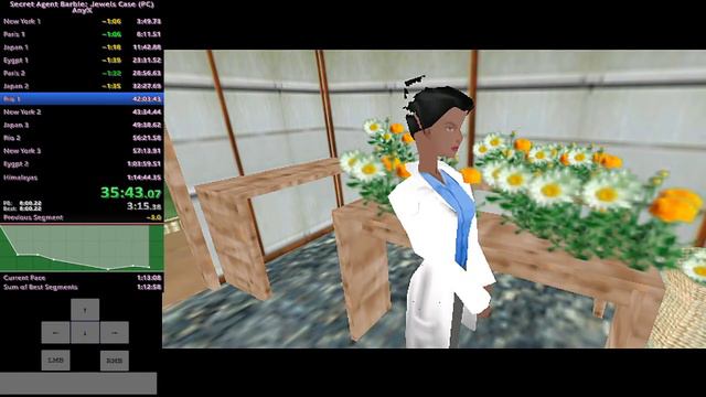 Secret Agent Barbie: Jewels Case Any% - 1:10:50.25 (Former World Record Speedrun) смотреть онлайн