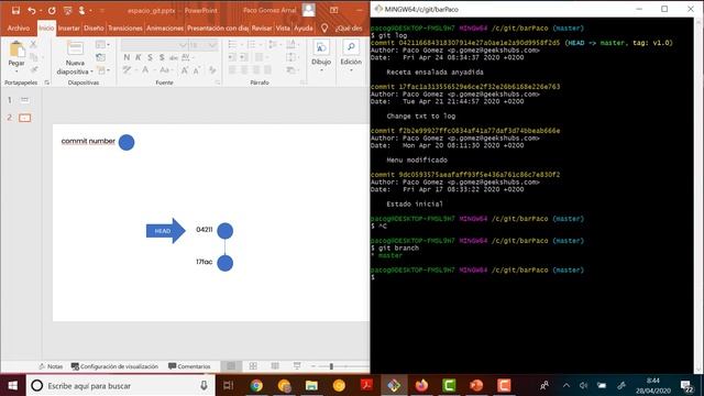 CURSO DE GIT - 14 - git branch смотреть онлайн