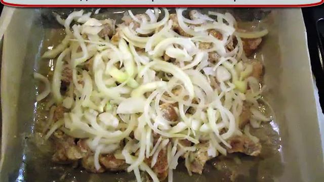 Картошка с мясом в духовке смотреть онлайн