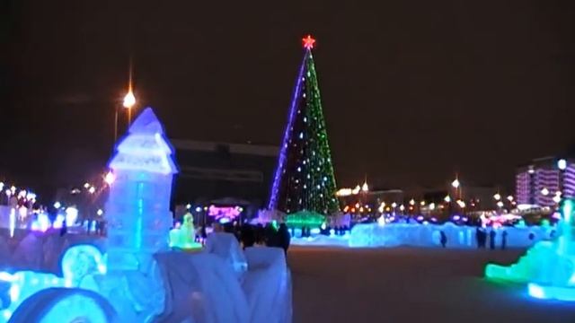 г.Пермь У Главной ёлки смотреть онлайн