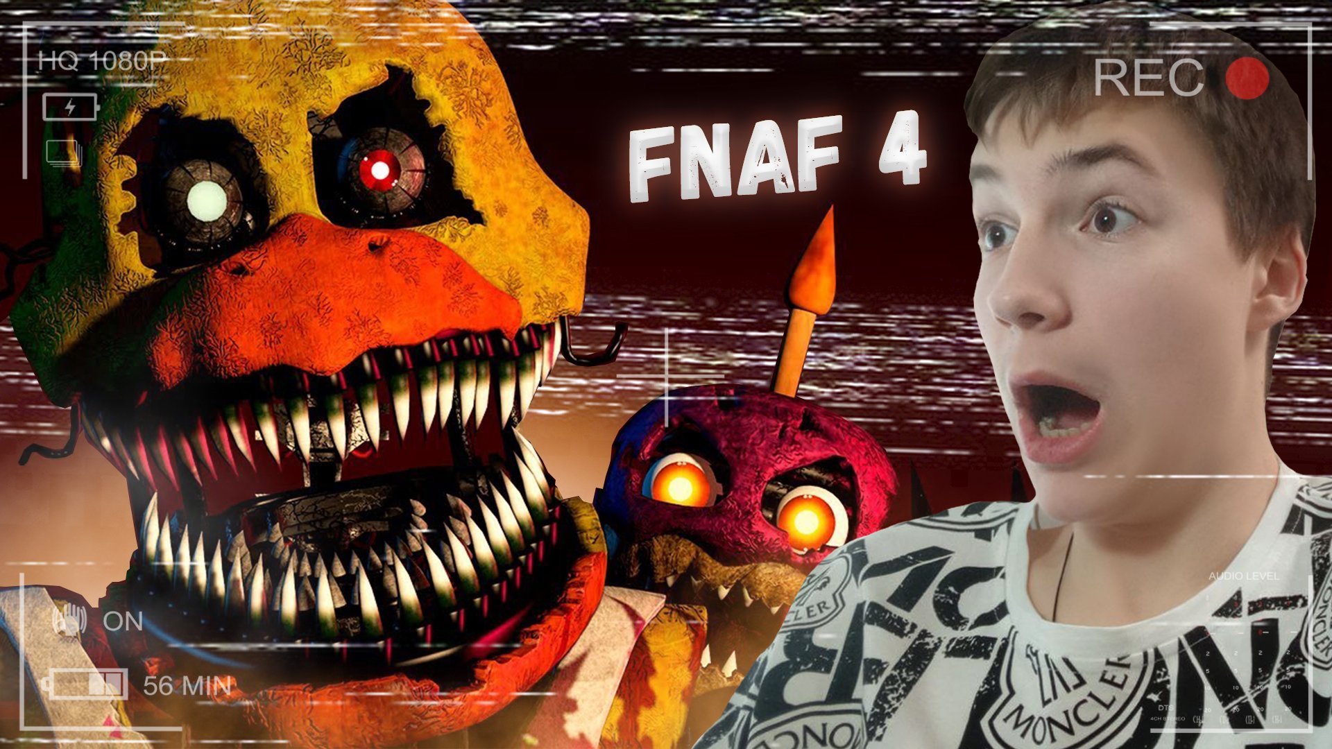 ЭТО САААМЫЙ СТРАШНЫЙ ФНАФ!!ТЕБЕ НЕ ВЫБРАТЬСЯ ОТСЮДА!!! ПРОХОЖДЕНИЕ FIVE NIGHTS AT FREDDY'S 4! #2