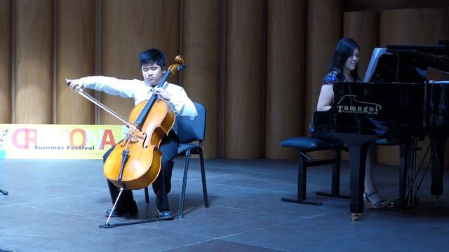 Connor Tsui age 12 Cremona International String Competition Round 3 - Adagio - Marcello смотреть онлайн