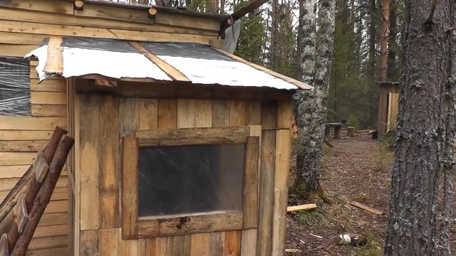 Землянка ТОНЕТ!? Безумный паводок. Что ждать дальше? Лесной БЫТ! DIY смотреть онлайн