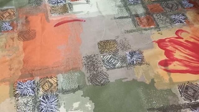 Такого ещё никто не делал. Pattern On Fabric. Добавляю немного от себя. Что б было веселее.