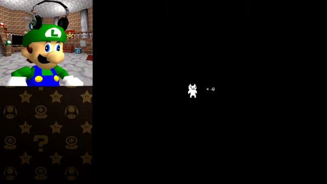 Луиджи играет в Cat mario смотреть онлайн