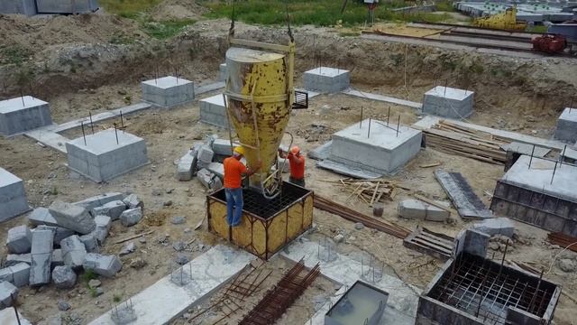 Устройство ростверка для домов МЖК смотреть онлайн