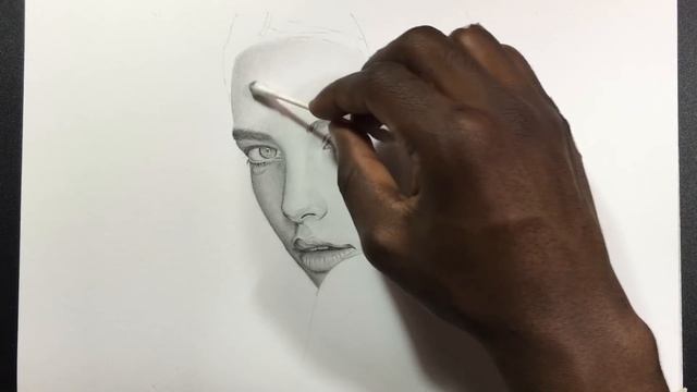 HOW TO BLEND/SHADE REALISTIC SKIN (NO TIMELAPSE) смотреть онлайн