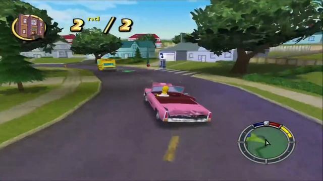 Creating CHAOS In The Simpsons Hit & Run | Blue Whale Games смотреть онлайн