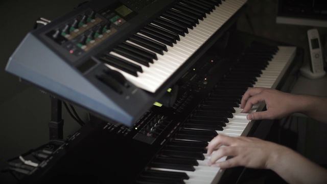 What happens at night when the computer is off (Yamaha Motif ES S90 ES custom performances) смотреть онлайн
