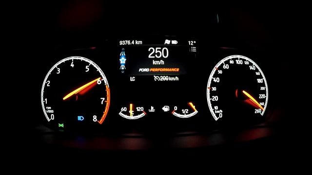Ford Fiesta ST MK8 260 km/h Top Speed in DOWNHILL смотреть онлайн