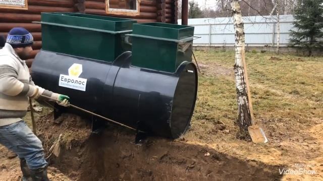 Септик для дома и дачи Евролос смотреть онлайн