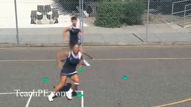 Netball Drill - Shooting - Free for Ball - The Circle Rotation смотреть онлайн