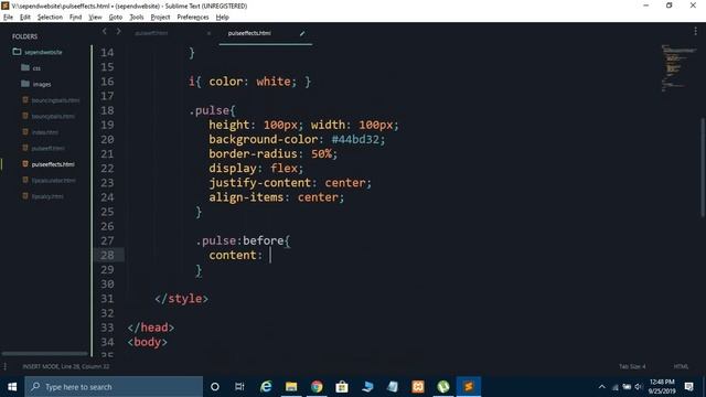 Create Incoming Call Animation Effects using CSS | Pulse Effects CSS3 смотреть онлайн