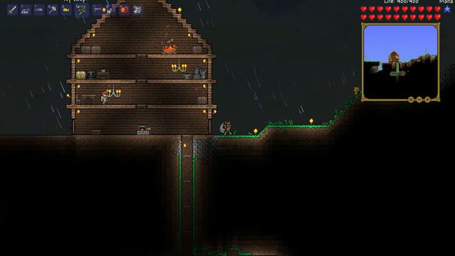 Terraria 1.2.0.3.1-Летаем по миру смотреть онлайн