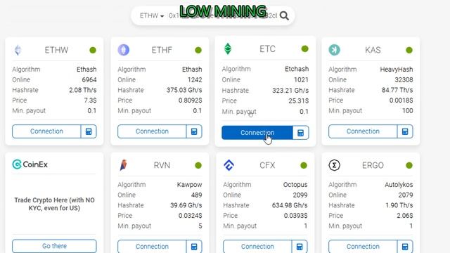 Dual Mining ETC Ethereum Classic + Kaspa