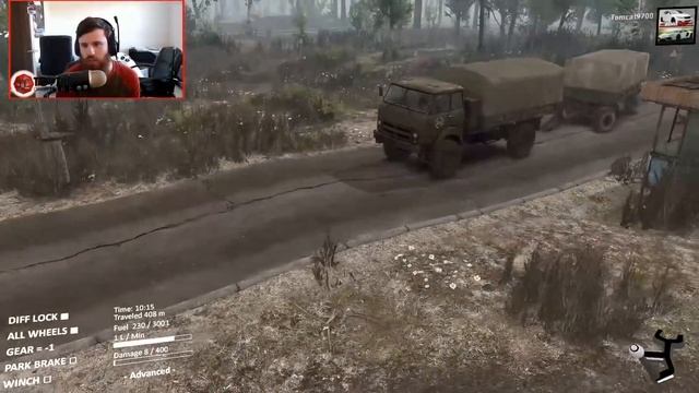 SpinTires: NEW CHERNOBYL DLC!! PART 1: WE FOUND RADIATION! смотреть онлайн