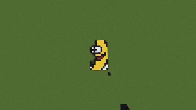 Peanut Butter Jelly Time falling pixel art in Minecraft Java смотреть онлайн