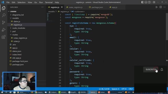 COMO ENCRIPTAR UN PASSWORD EN MONGOOSE (MONGO DB) смотреть онлайн