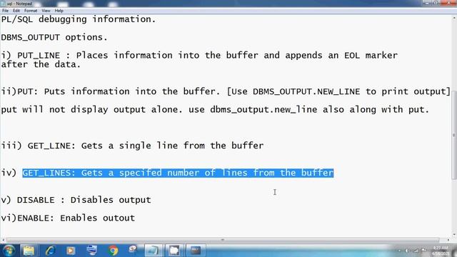 #Oracle PL/SQL tutorial #PL/SQL program #serveroutput on #dbms_output.put_line #Output statements смотреть онлайн