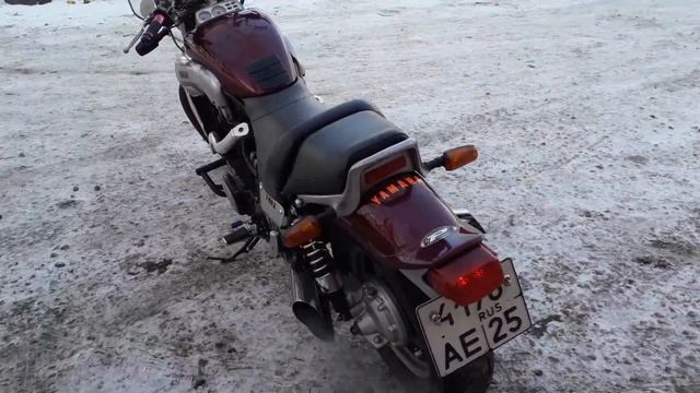 Работа двигателя Yamaha V-max 1200 смотреть онлайн