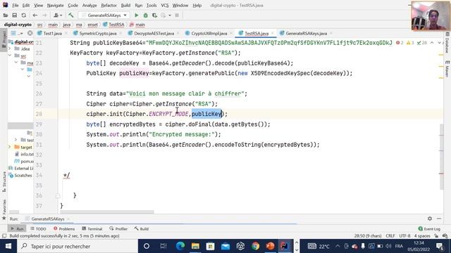 Part 3 Encoding Crypto Digital Signature In Java RSA ASymetric Encryption смотреть онлайн
