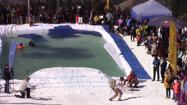 Нинзя. Red Bull Jump & Freeze Almaty 2016. Чимбулак. Наурыз. смотреть онлайн