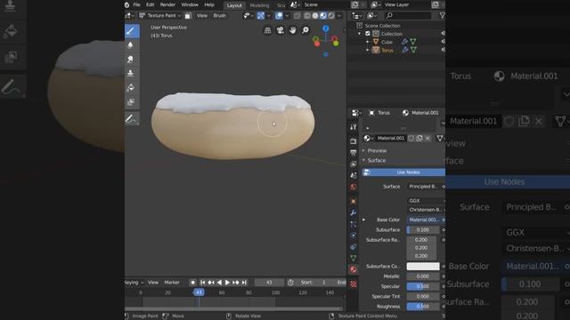 Create a Donut in Blender in 1 Minute смотреть онлайн