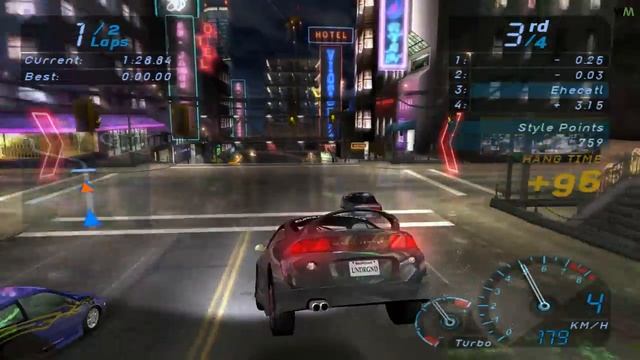 Need for Speed Underground 4K (3840x2160) смотреть онлайн