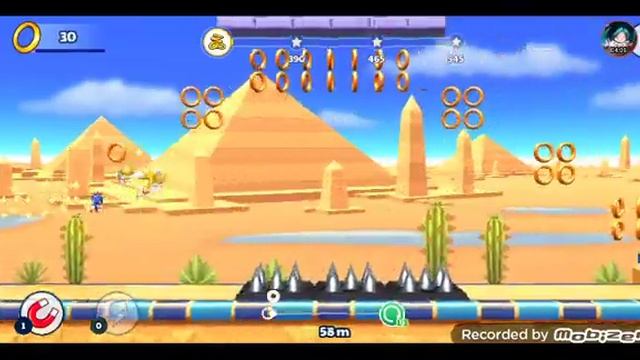 Sonic Runners adventure: gameplays walkthrough iOS Android parte 3 смотреть онлайн