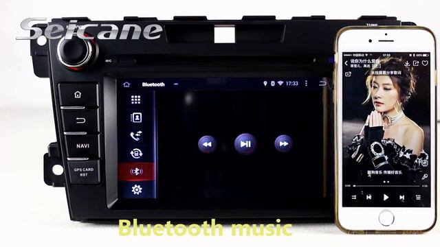 2010 2011 2012 2013 Mazda CX-7 radio dvd aftermarket GPS navigation dvd player with Parrot BT смотреть онлайн