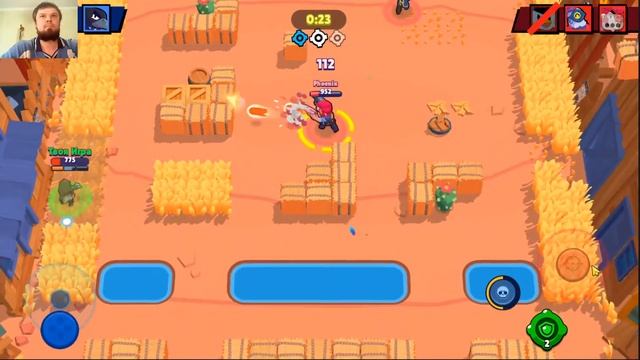 RayyeS=) Забежал на стрим на одну катку! Спасибо ему) Игра с ТОПом Brawl Stars I Бравл Старс смотреть онлайн
