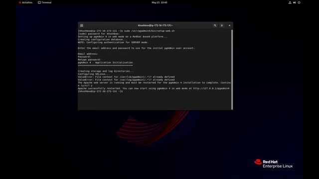 Installing and Upgrading pgAdmin on Red Hat based platforms смотреть онлайн