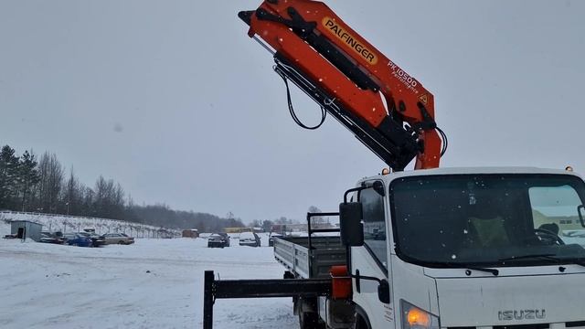 Исузу 75 с КМУ Palfinger PK 10500